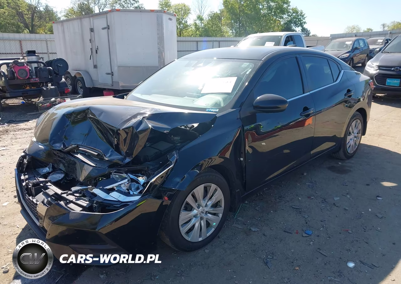 2021 Nissan Sentra S Xtronic Cvt VIN:3N1AB8BV2MY303303 - 2