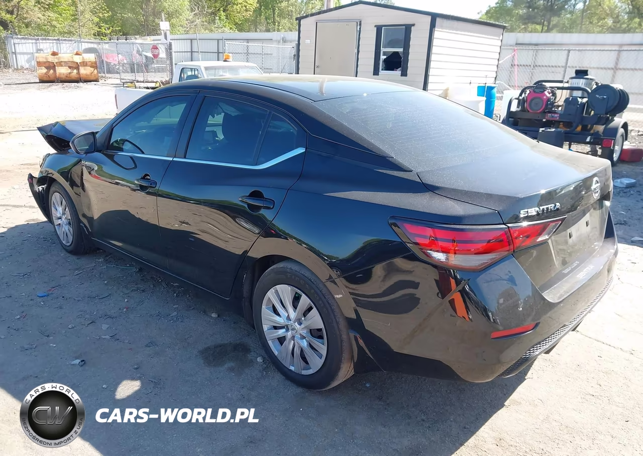 2021 Nissan Sentra S Xtronic Cvt VIN:3N1AB8BV2MY303303 - 3