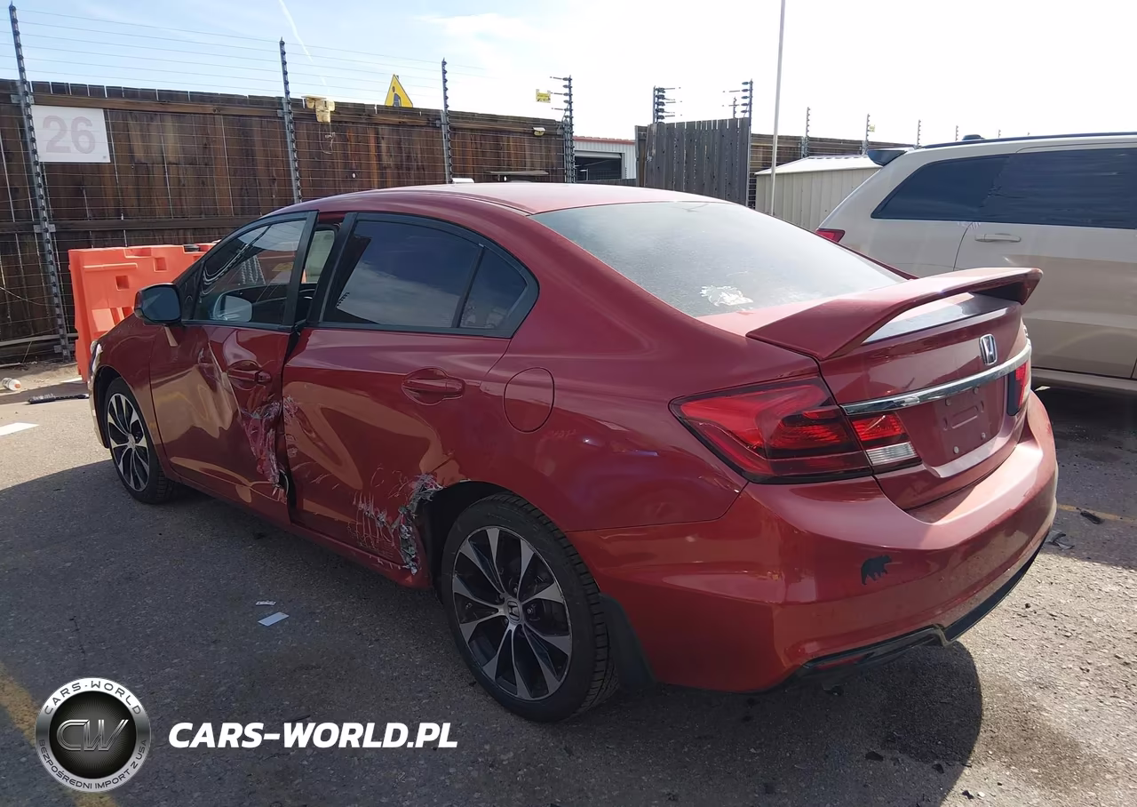 2013 Honda Civic Si VIN:2HGFB6E50DH708554 - 3