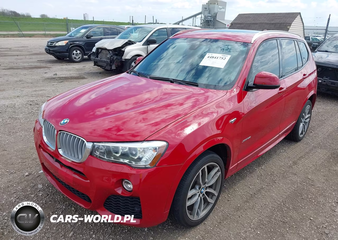 2016 BMW X3 xDrive35I VIN:5UXWX7C52G0S16804 - 2
