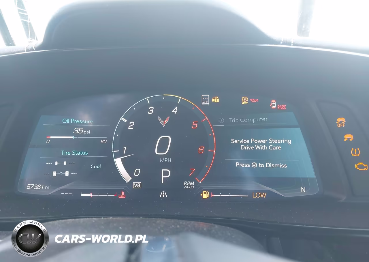 2021 Chevrolet Corvette Stingray Rwd 2Lt VIN:1G1YB2D44M5124392 - 7
