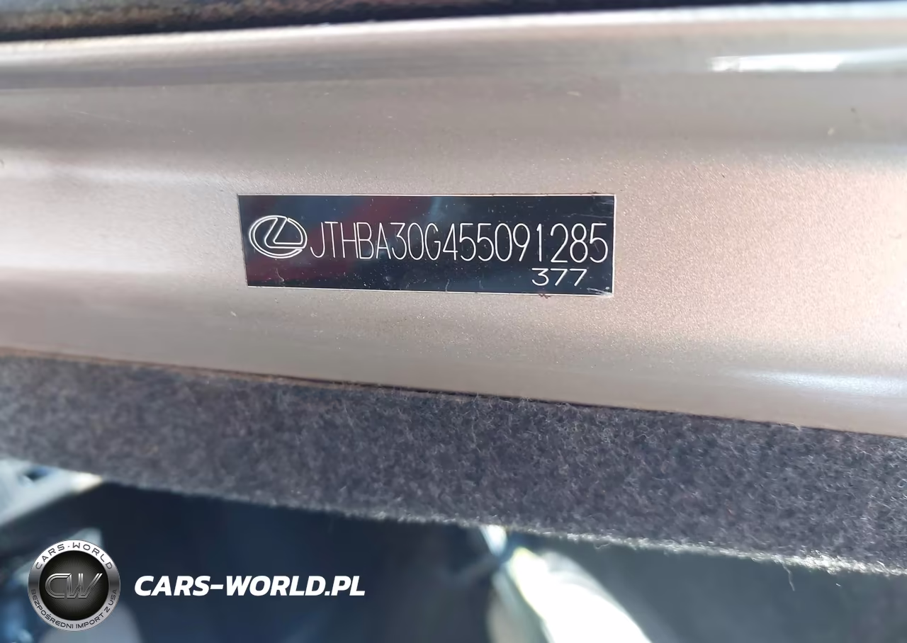 2005 Lexus Es 330 VIN:JTHBA30G455091285 - 9