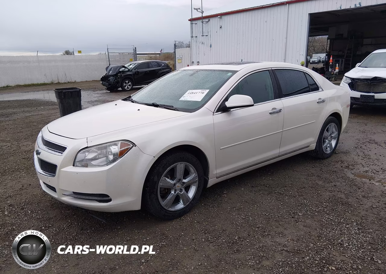 2012 Chevrolet Malibu 2Lt VIN:1G1ZD5E06CF114855 - 2