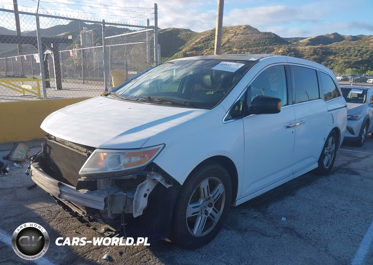 2011 Honda Odyssey Touring-Touring Elite VIN:5FNRL5H92BB023542 - 2