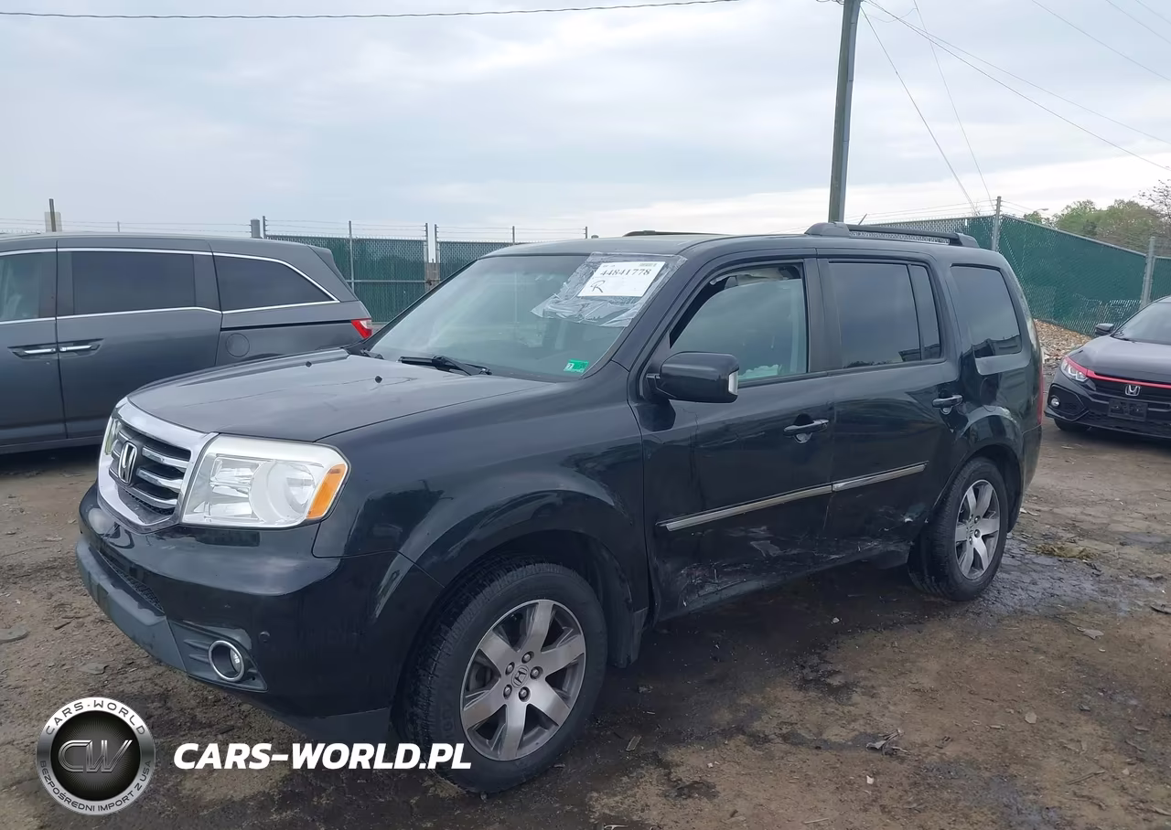 2013 Honda Pilot Touring VIN:5FNYF4H93DB065749 - 2