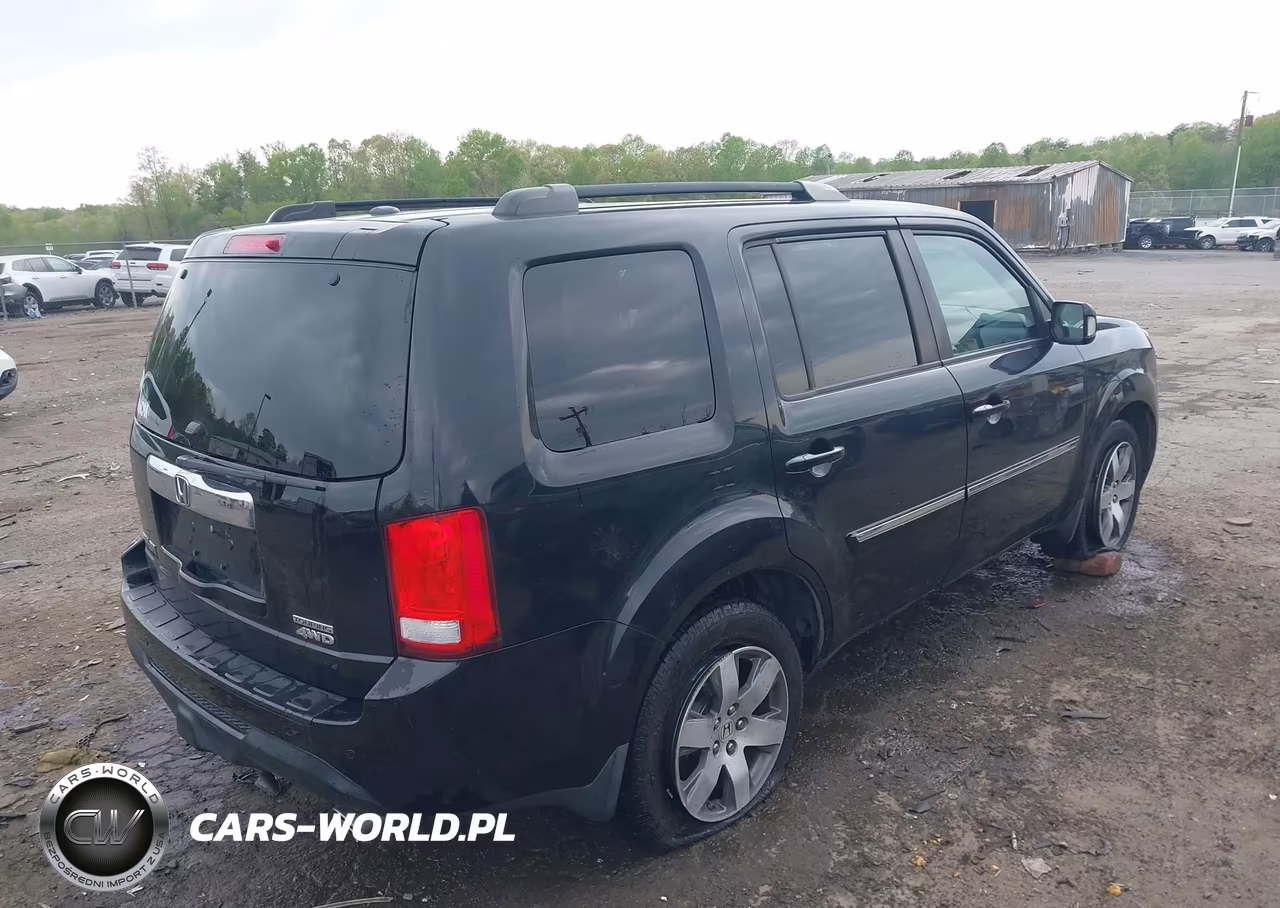 2013 Honda Pilot Touring VIN:5FNYF4H93DB065749 - 4
