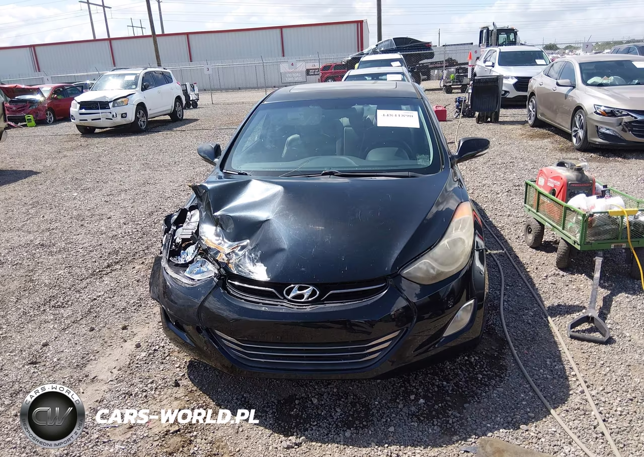 2013 Hyundai Elantra Limited VIN:5NPDH4AE0DH234336 - 12