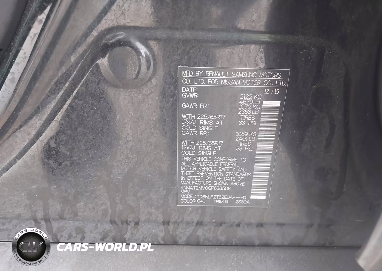 2016 Nissan Rogue S VIN:KNMAT2MV0GP638506 - 9