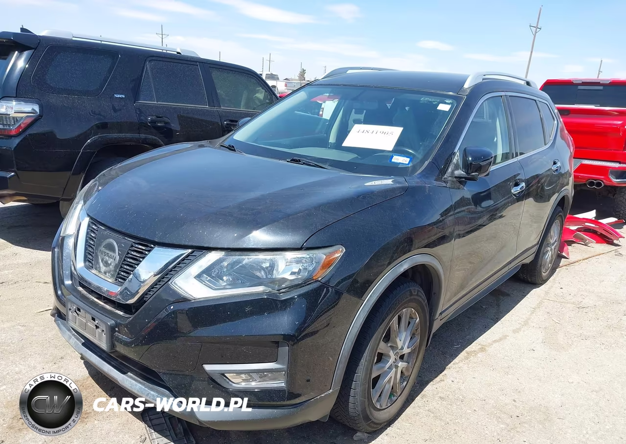 2017 Nissan Rogue Sv VIN:JN8AT2MV5HW277866 - 2