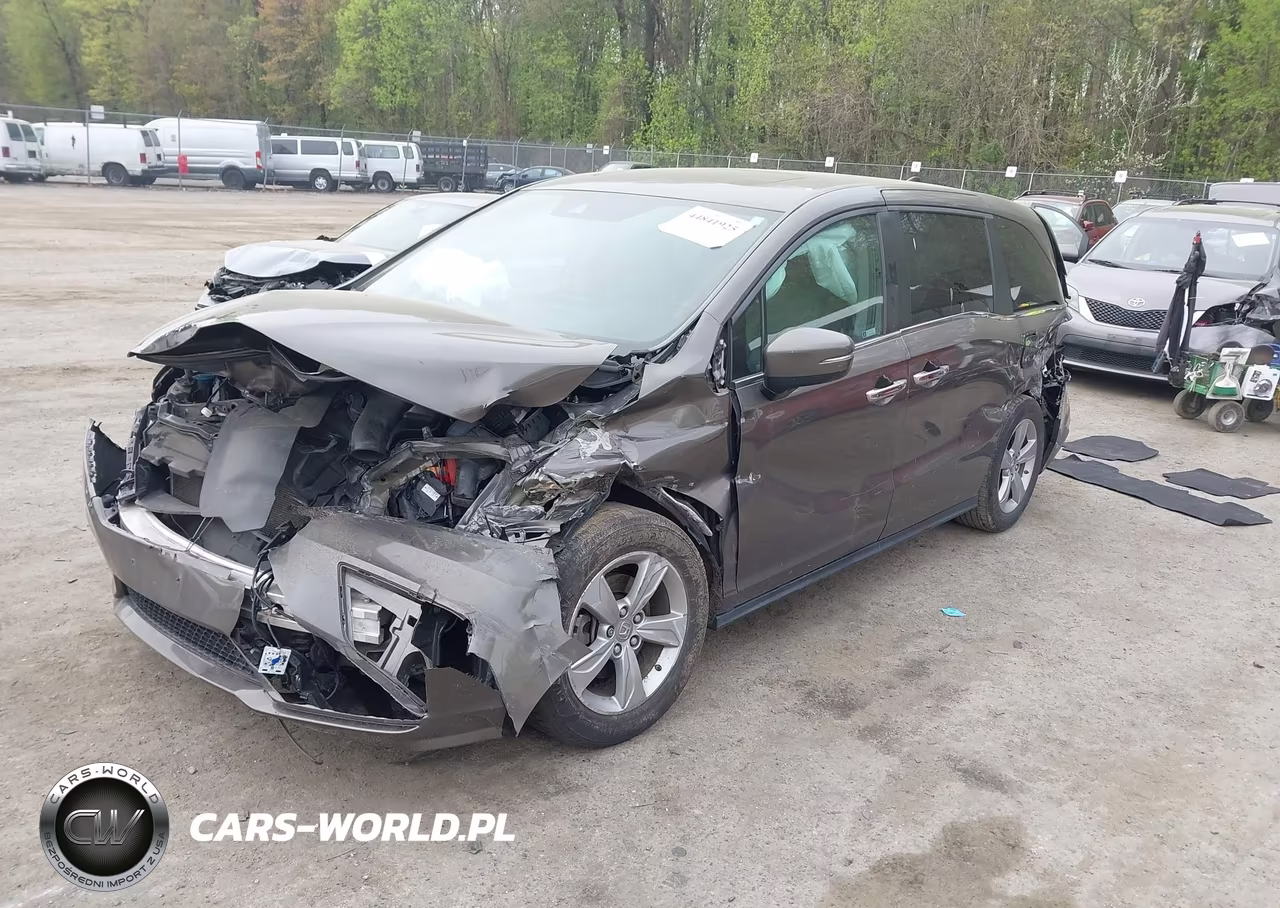 2019 Honda Odyssey Ex-L VIN:5FNRL6H78KB087217 - 2