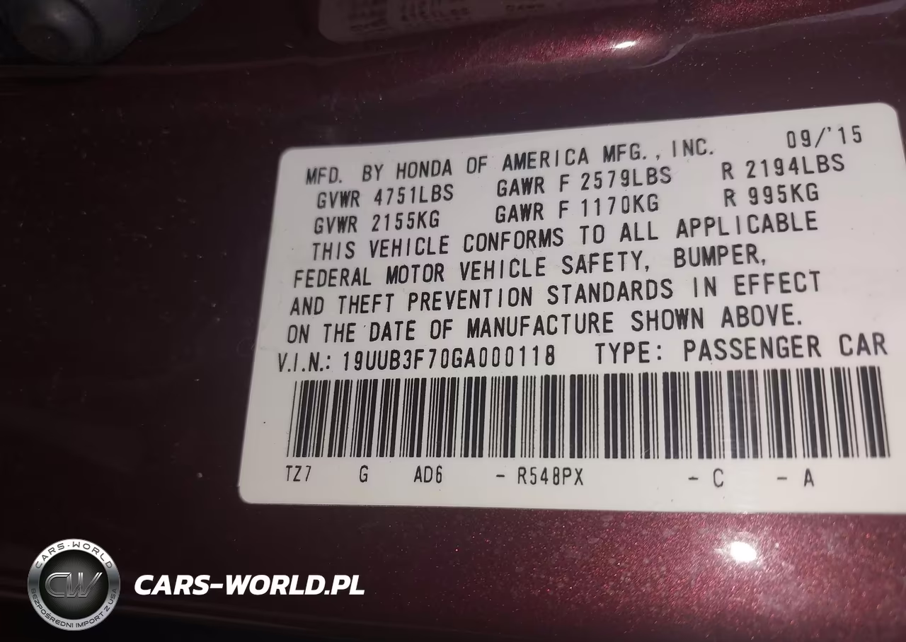 2016 Acura Tlx V6 Advance VIN:19UUB3F70GA000118 - 9