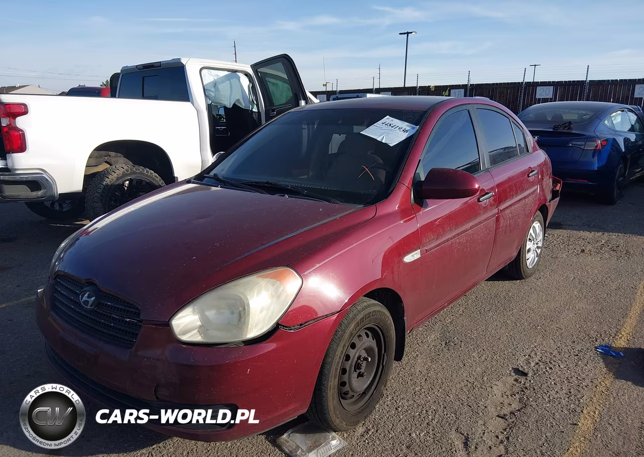 2007 Hyundai Accent Gls VIN:KMHCN46C37U121255 - 2