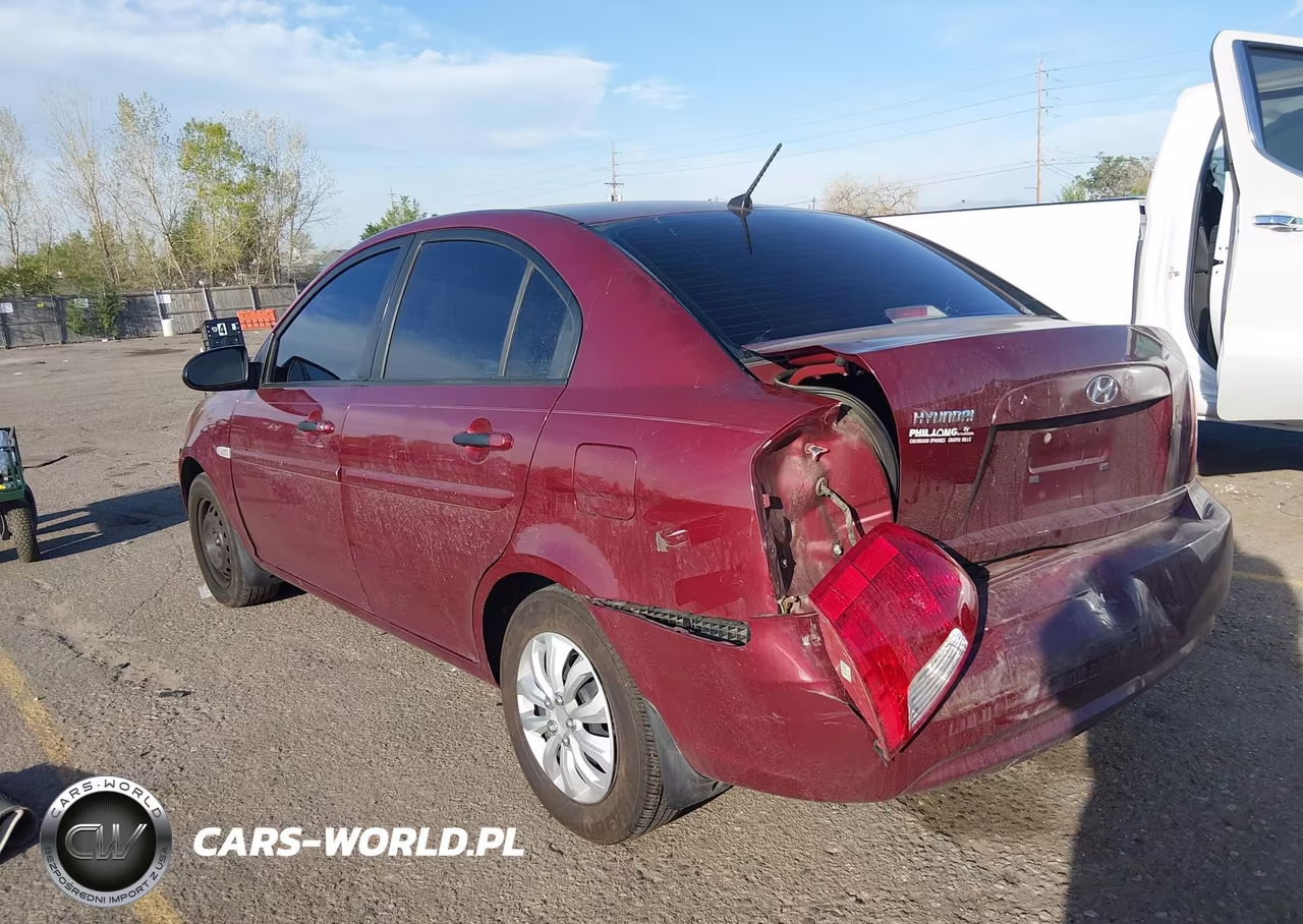 2007 Hyundai Accent Gls VIN:KMHCN46C37U121255 - 3