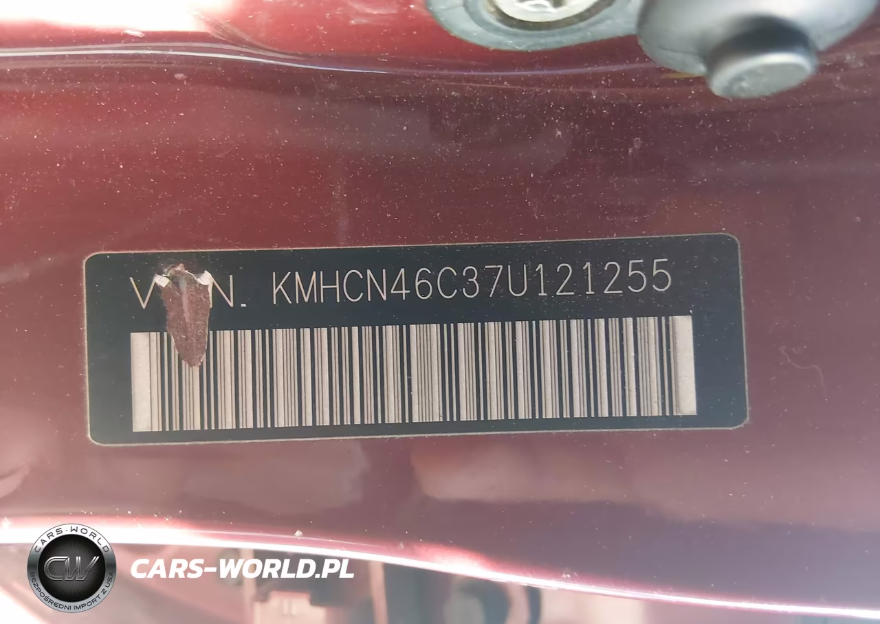 2007 Hyundai Accent Gls VIN:KMHCN46C37U121255 - 9