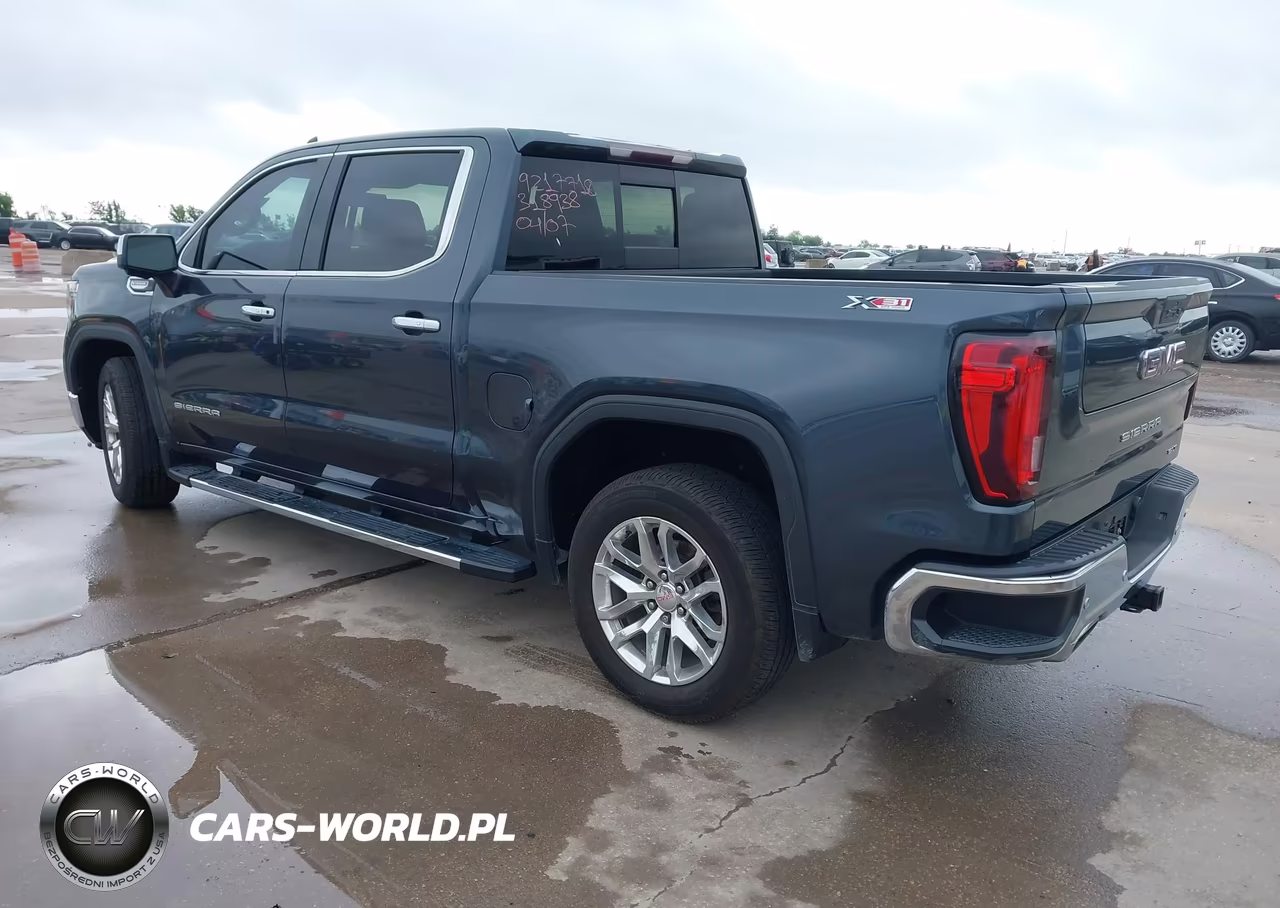 2021 GMC Sierra 1500 4Wd Short Box Slt VIN:1GTU9DED0MZ318938 - 3