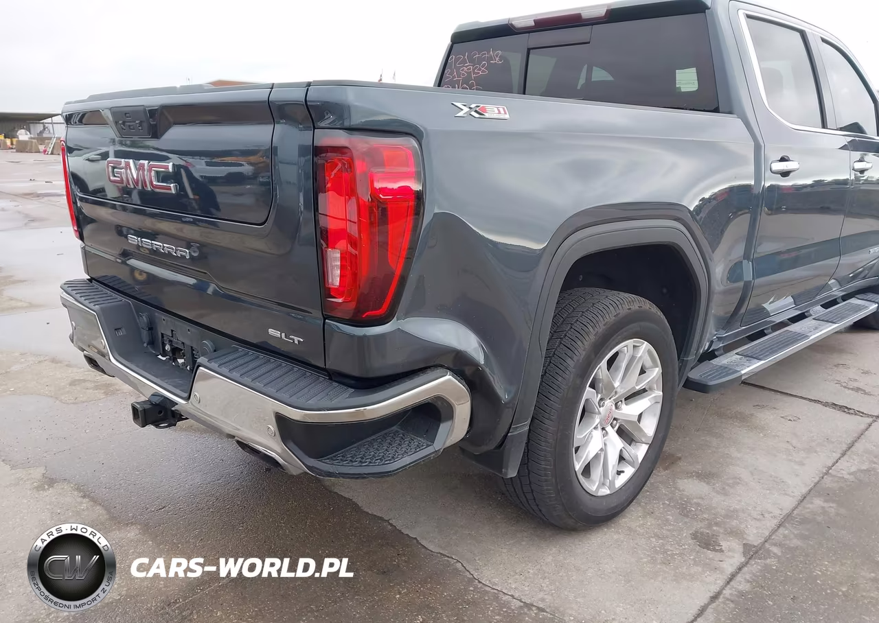 2021 GMC Sierra 1500 4Wd Short Box Slt VIN:1GTU9DED0MZ318938 - 6