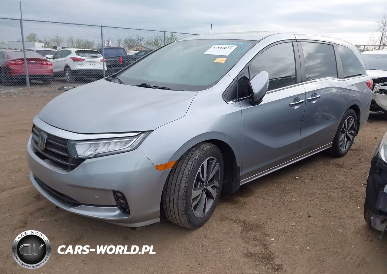 2021 Honda Odyssey Touring VIN:5FNRL6H85MB035314 - 2