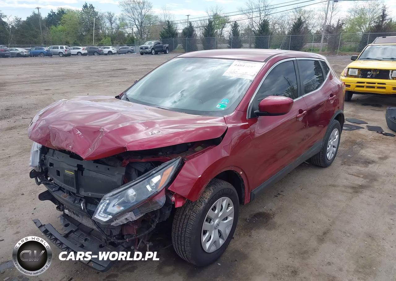 2020 Nissan Rogue Sport S Awd Xtronic Cvt VIN:JN1BJ1CWXLW384093 - 2