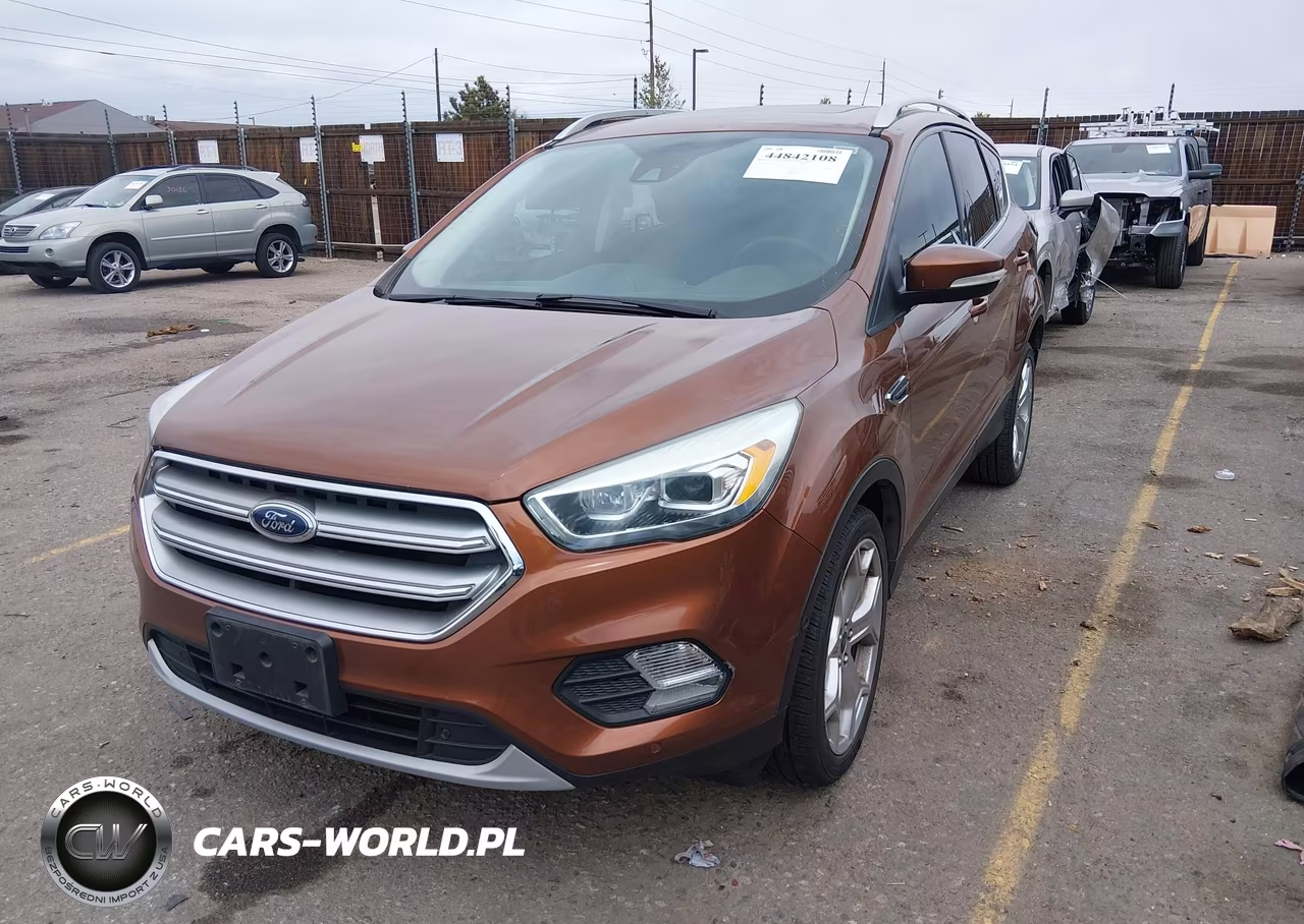 2017 Ford Escape Titanium VIN:1FMCU9J9XHUD11244 - 2