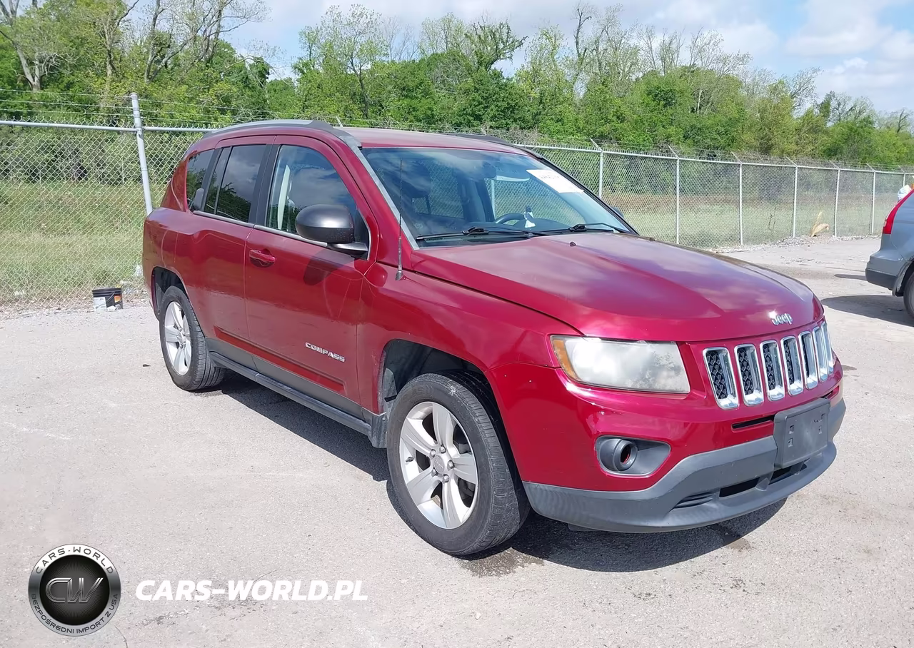 2014 Jeep Compass Sport VIN:1C4NJDBB6ED536847 - 1