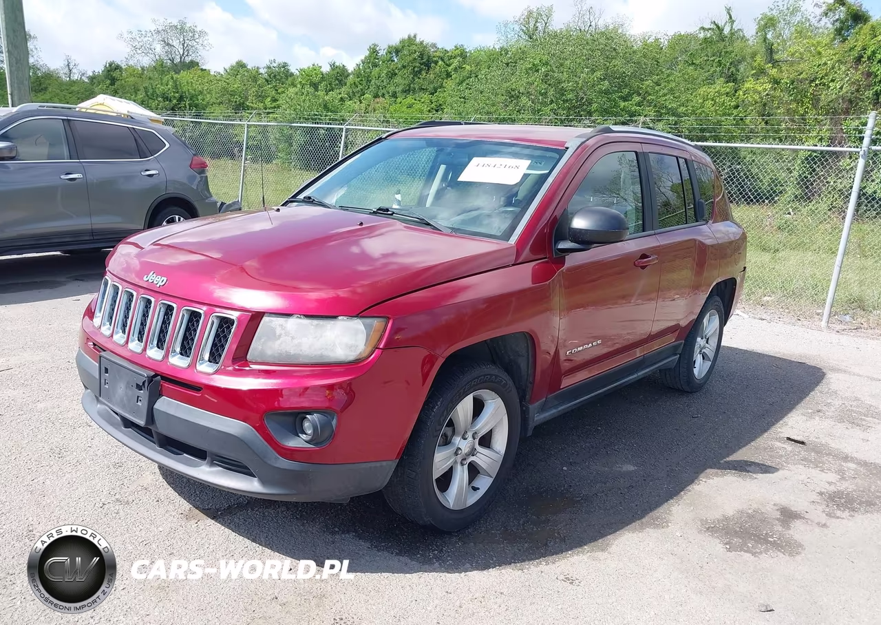 2014 Jeep Compass Sport VIN:1C4NJDBB6ED536847 - 2