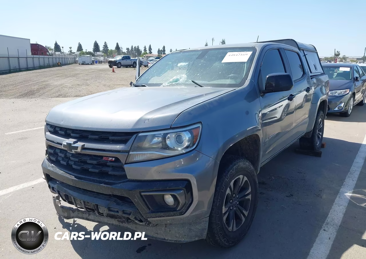 2021 Chevrolet Colorado 4Wd Short Box Z71 VIN:1GCGTDEN0M1285509 - 2