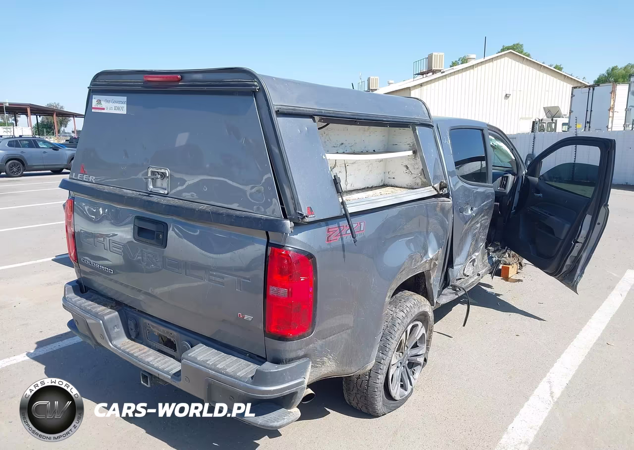 2021 Chevrolet Colorado 4Wd Short Box Z71 VIN:1GCGTDEN0M1285509 - 4
