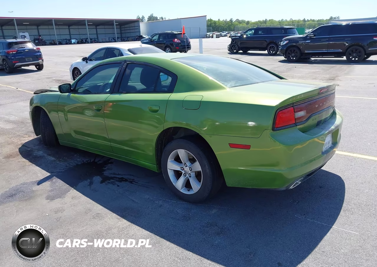 2014 Dodge Charger Se VIN:2C3CDXBGXEH170491 - 3