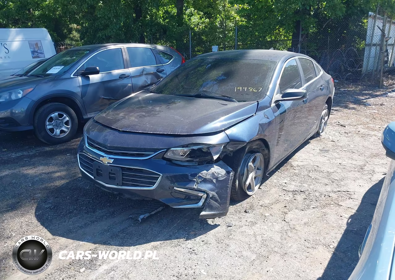 2016 Chevrolet Malibu Ls VIN:1G1ZB5ST6GF199867 - 2