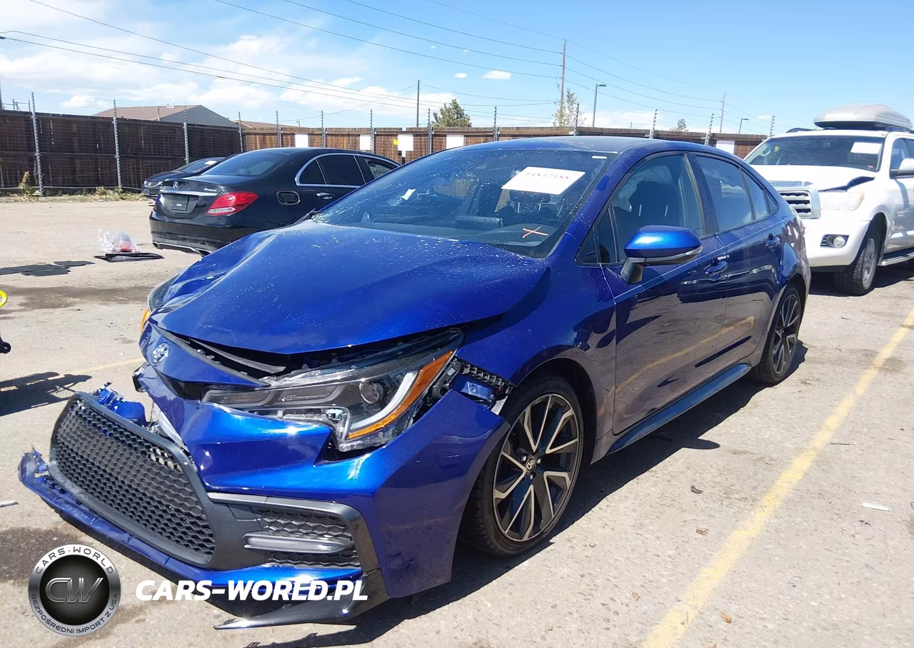 2021 Toyota Corolla Se VIN:JTDS4MCE2MJ075651 - 2
