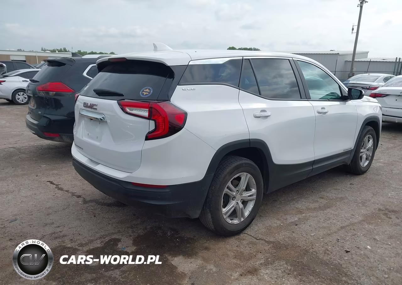 2022 GMC Terrain Fwd Sle VIN:3GKALMEVXNL209087 - 4