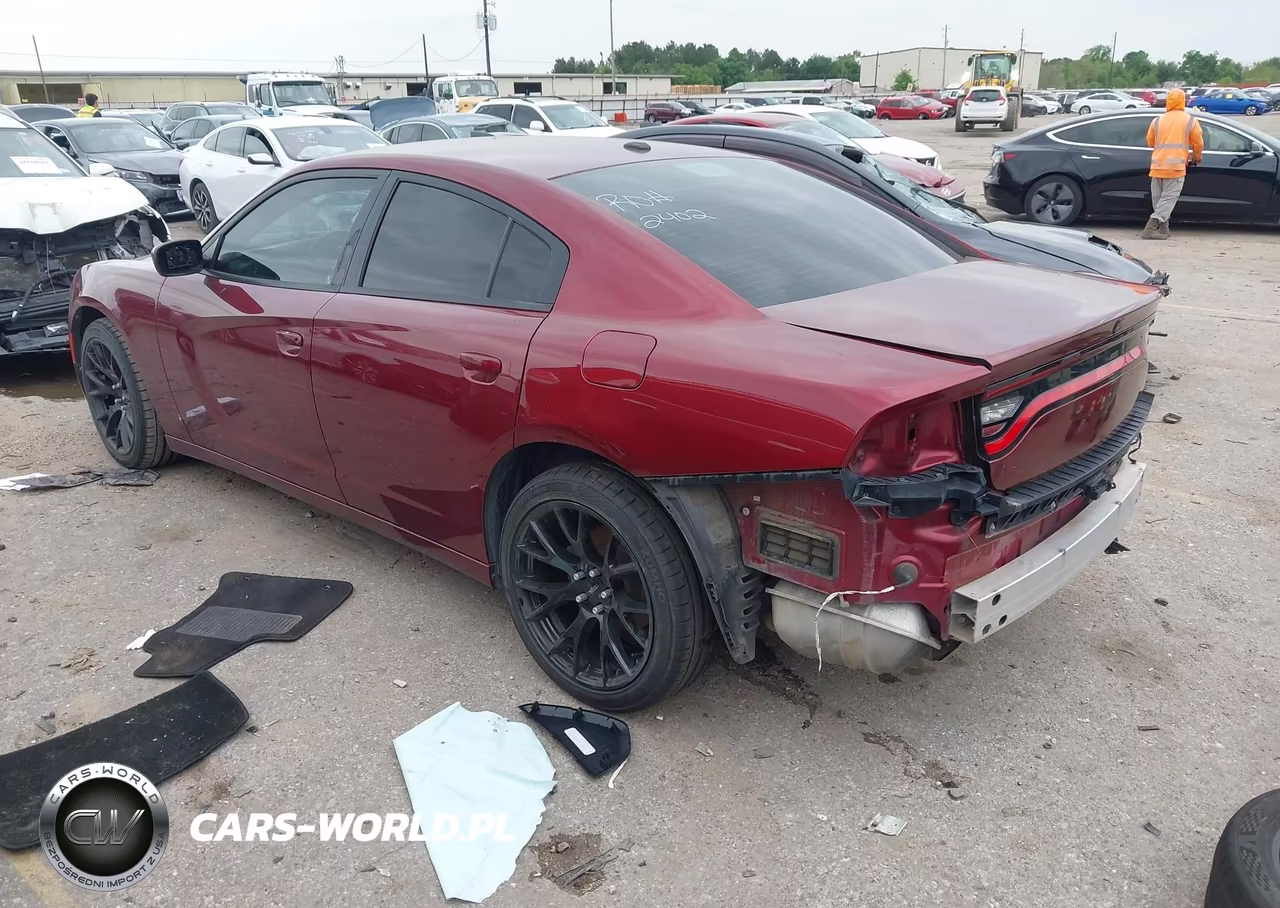 2018 Dodge Charger Sxt Rwd VIN:2C3CDXBGXJH337121 - 3