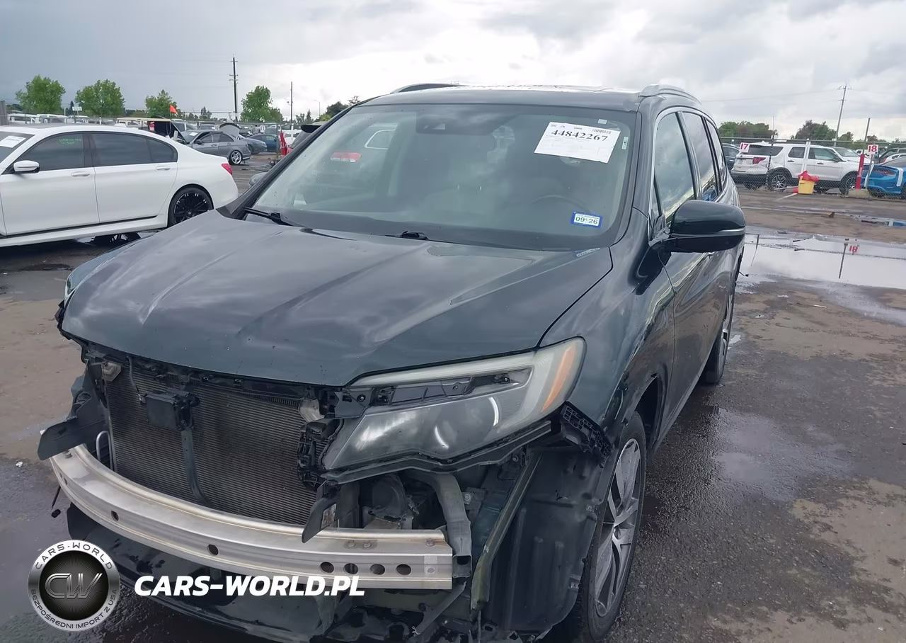 2017 Honda Pilot Elite VIN:5FNYF6H03HB043642 - 2