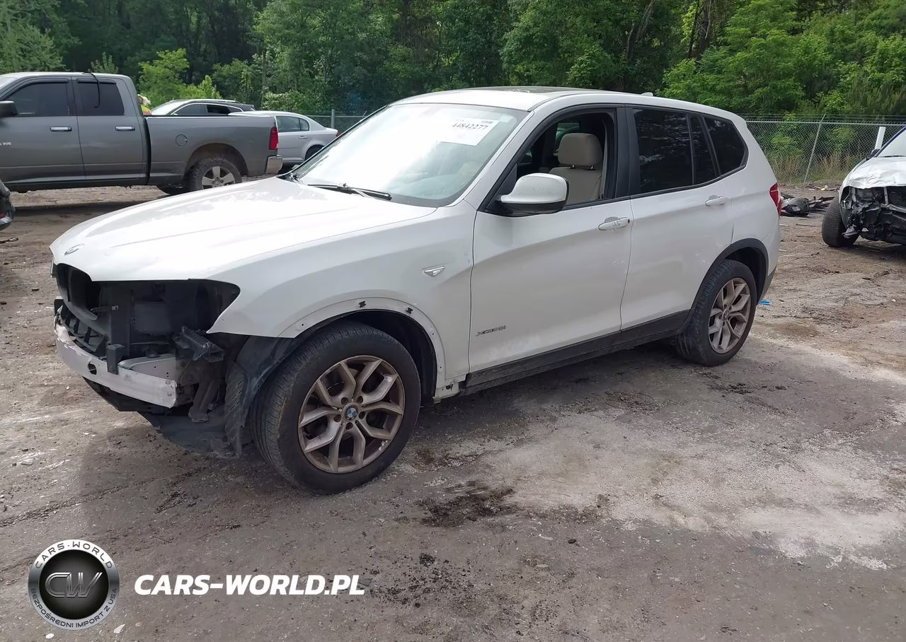 2013 BMW X3 xDrive28I VIN:5UXWX9C5XD0A31524 - 2