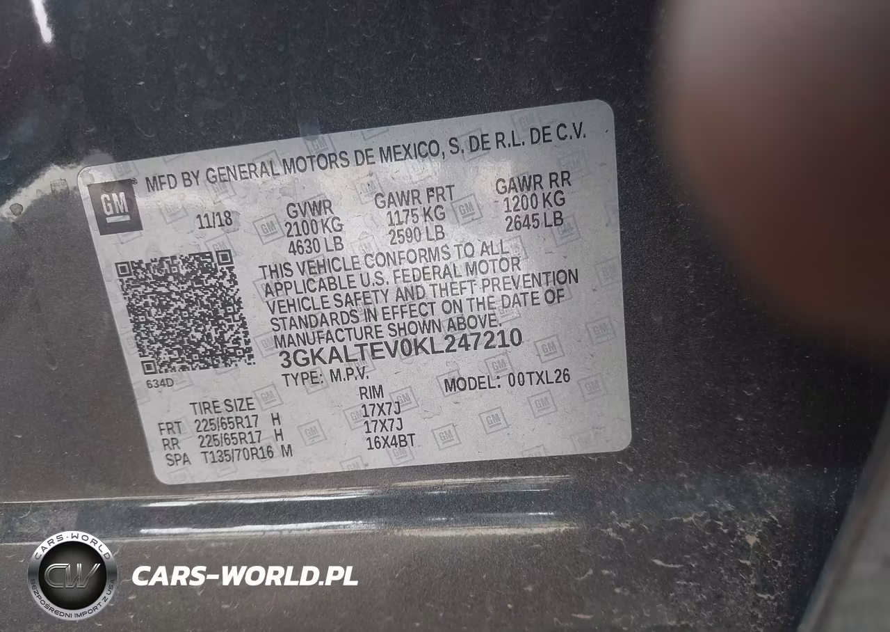 2019 GMC Terrain Sle VIN:3GKALTEV0KL247210 - 9
