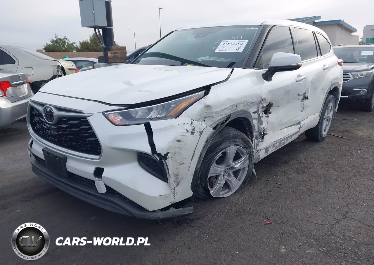 2020 Toyota Highlander L VIN:5TDCZRAH6LS026843 - 2