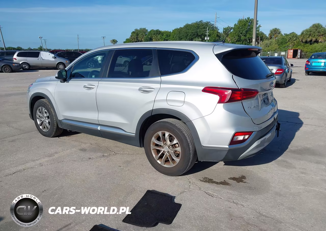 2019 Hyundai Santa Fe Se VIN:5NMS23AD7KH080485 - 3