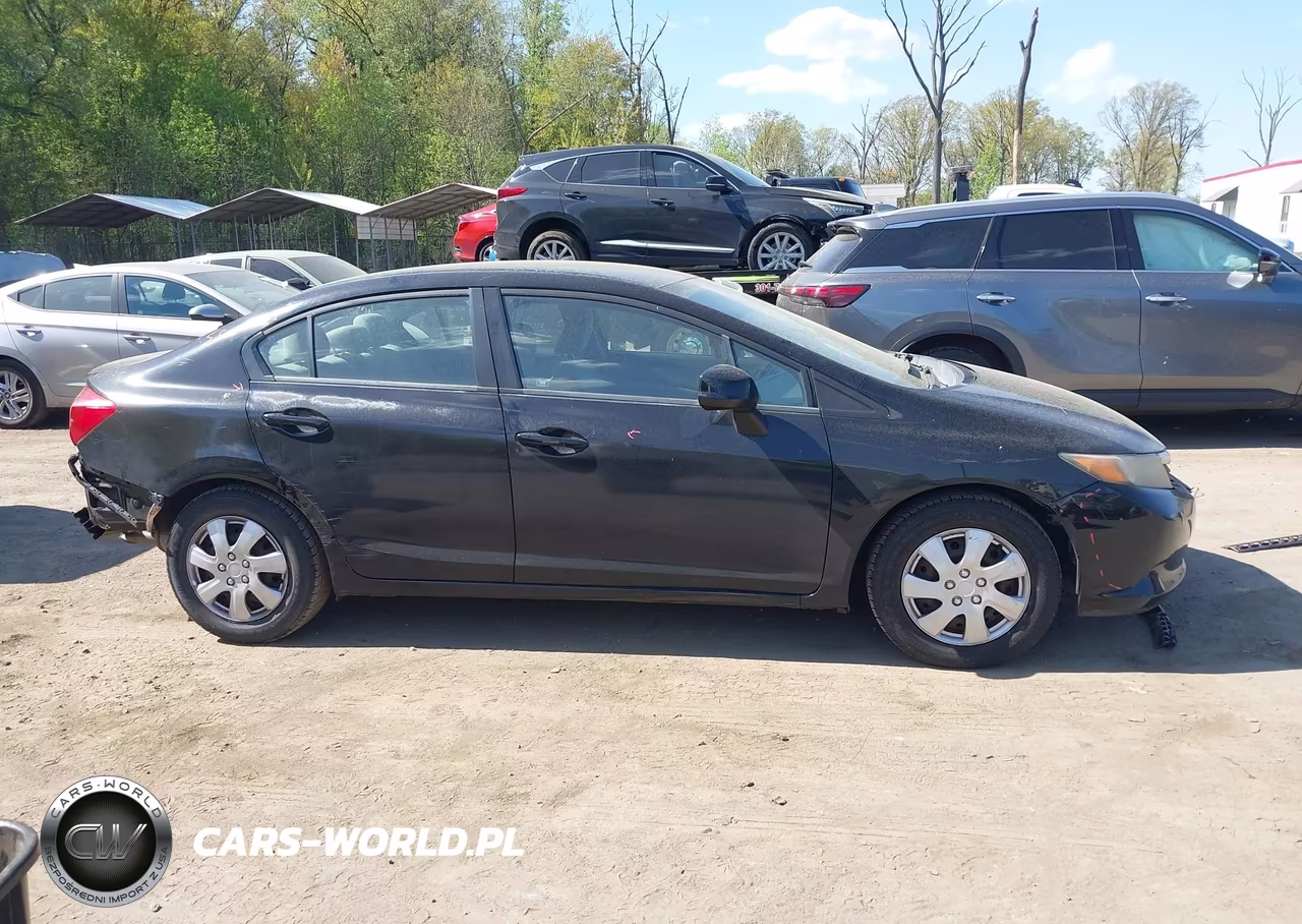 2012 Honda Civic Lx VIN:2HGFB2F57CH588354 - 13