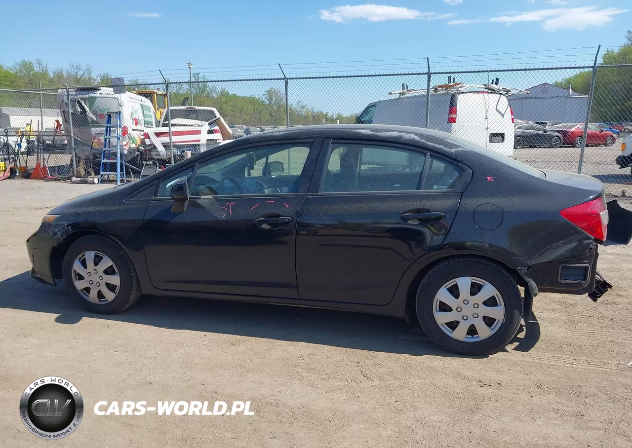 2012 Honda Civic Lx VIN:2HGFB2F57CH588354 - 14