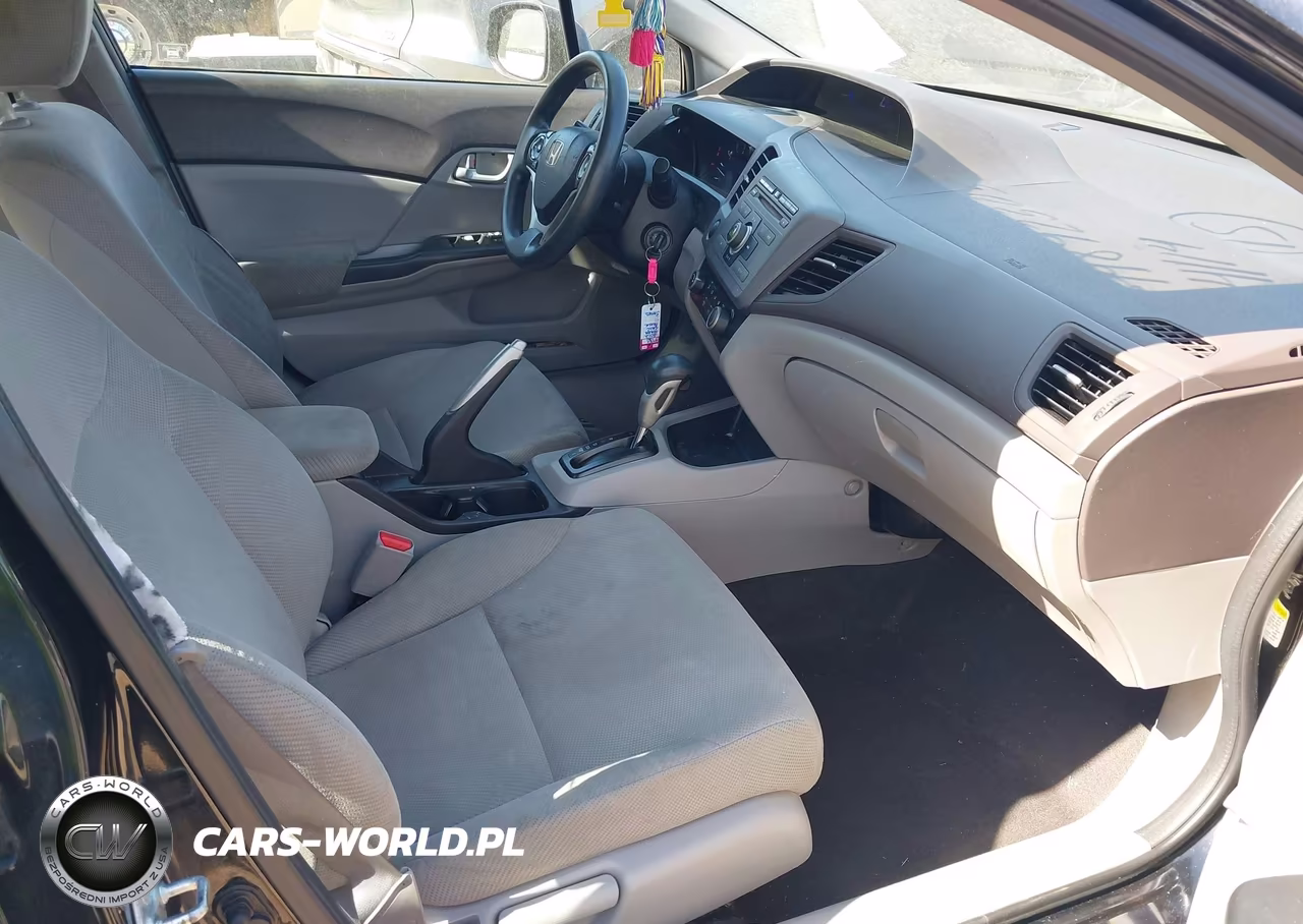 2012 Honda Civic Lx VIN:2HGFB2F57CH588354 - 5