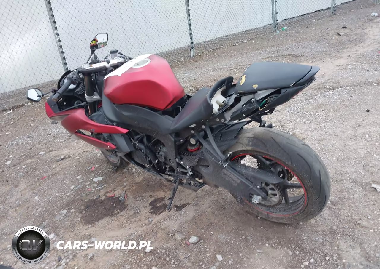 2011 Kawasaki Zx600 R VIN:JKAZX4R1XBA028224 - 3