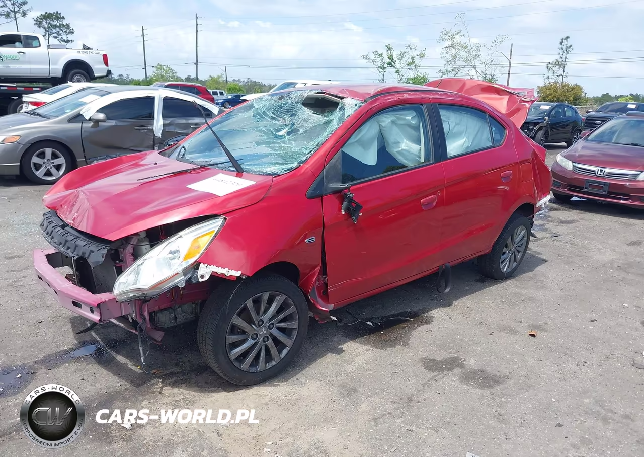 2017 Mitsubishi Mirage G4 Se VIN:ML32F4FJ1HHF14750 - 2