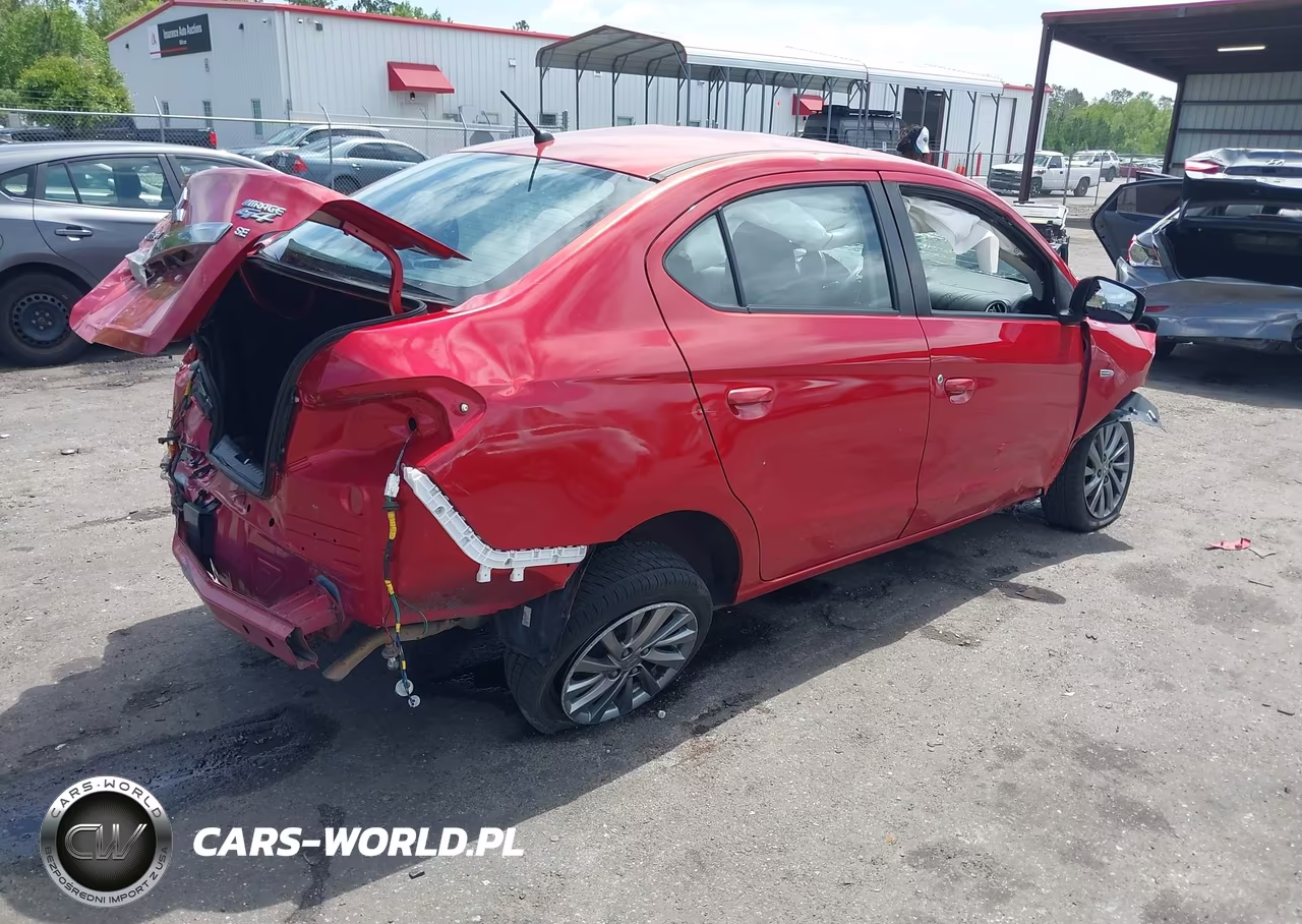 2017 Mitsubishi Mirage G4 Se VIN:ML32F4FJ1HHF14750 - 4
