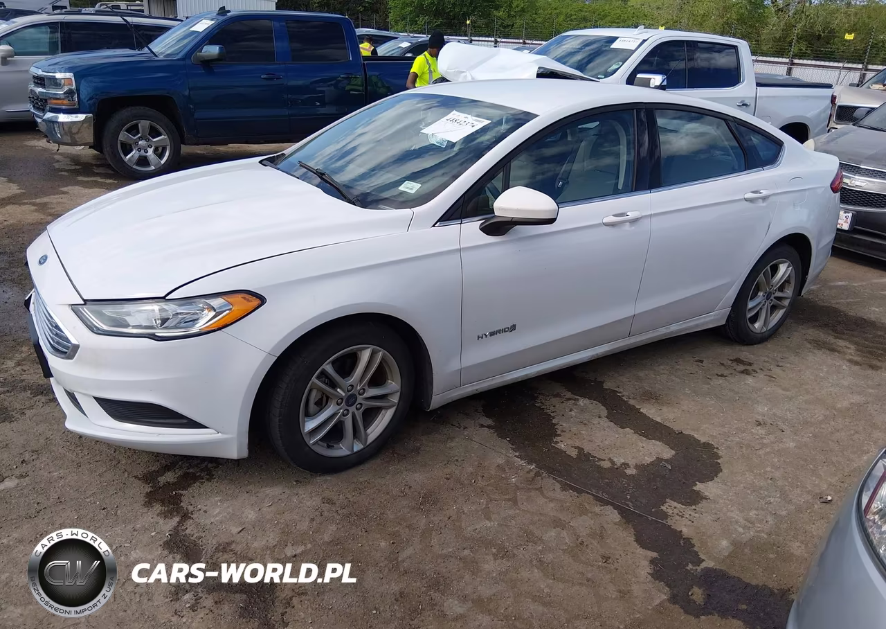 2018 Ford Fusion Hybrid S VIN:3FA6P0UU7JR101174 - 2