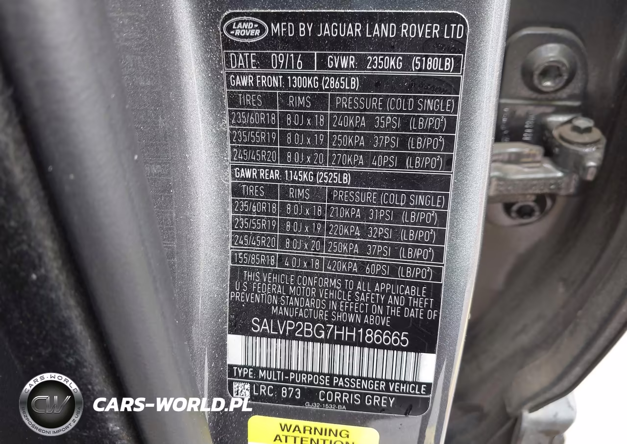 2017 Land Rover Range Rover Evoque Se-Se Premium VIN:SALVP2BG7HH186665 - 9