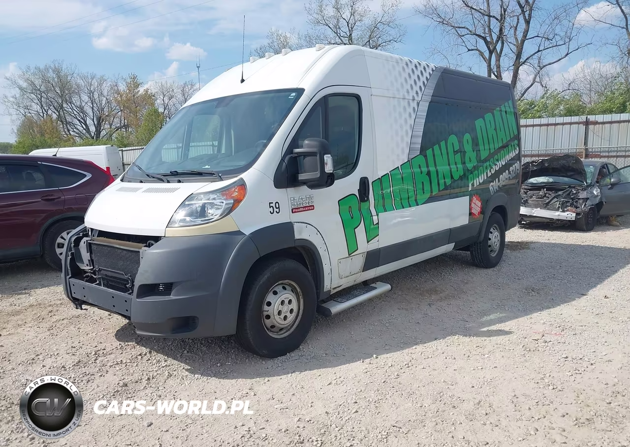 2014 Ram Promaster 2500 High Roof VIN:3C6TRVDG3EE105841 - 2