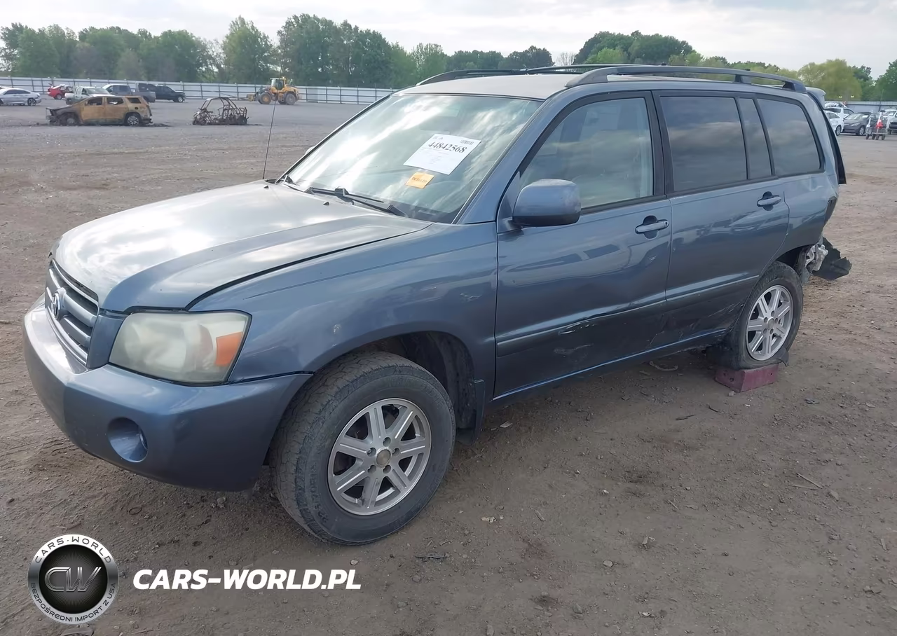 2005 Toyota Highlander VIN:JTEDD21A950121654 - 2