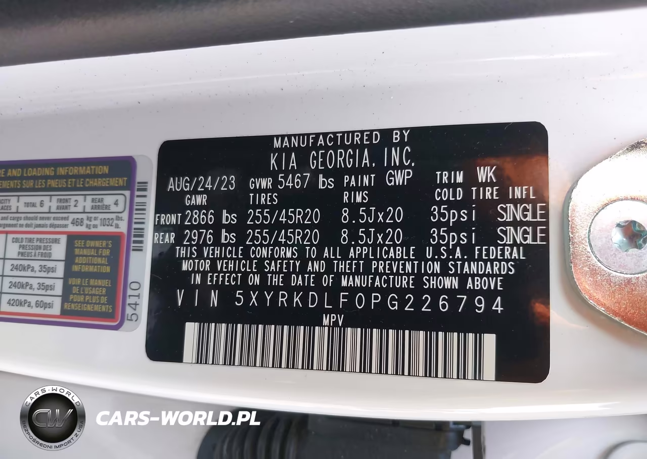 2023 Kia Sorento Sx VIN:5XYRKDLF0PG226794 - 9