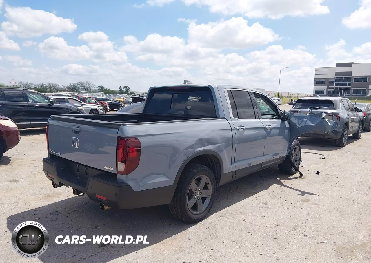 2023 Honda Ridgeline Rtl-E VIN:5FPYK3F72PB011510 - 4