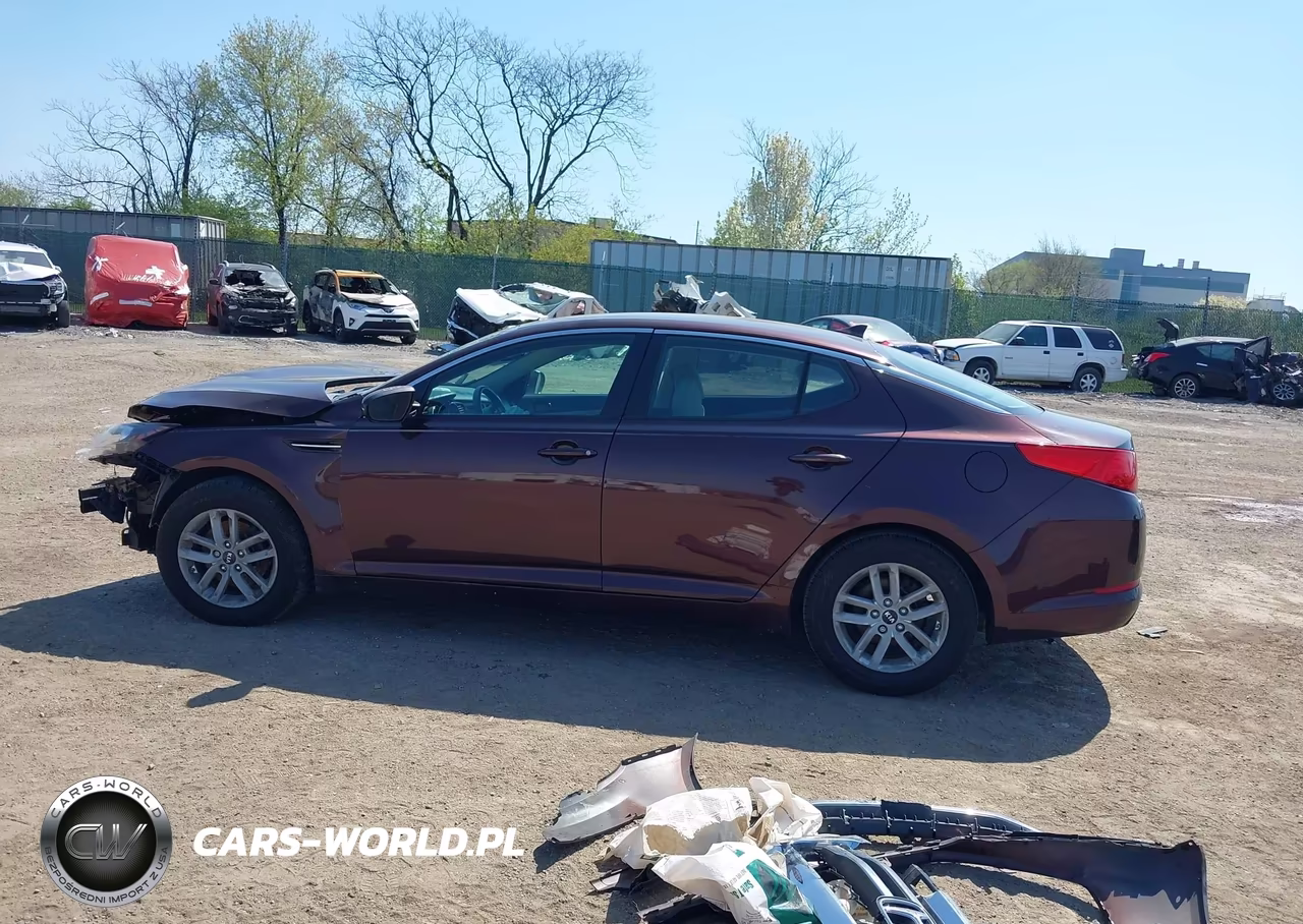 2011 Kia Optima Lx VIN:KNAGM4A78B5173550 - 14
